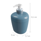 Kit Acessórios de Bancada para Banheiro 2 Peças Plástico Rosê KBB1 Astra