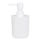 Kit Acessórios para Banheiro 3 Peças com Porta Sabonete Porta Objetos e Saboneteira Plástico Branco Easy Sensea