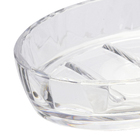 kit Acessórios de Bancada 3 peças Incolor Toilet Resina Mabruk