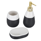 Kit Acessórios de Bancada 3 peças Style Jolitex