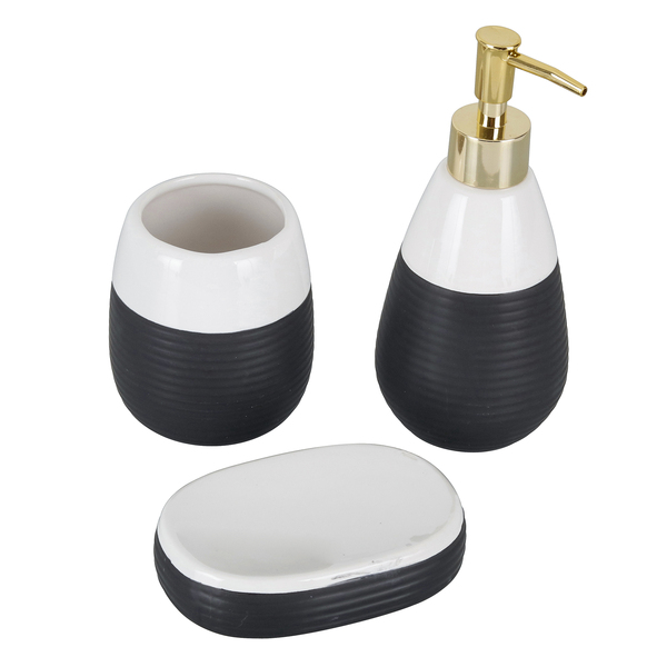 Kit Acessórios de Bancada 3 peças Style Jolitex