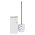 Kit Acessórios de Bancada para Banheiro 4 Peças Plástico Branco Paros Oikos