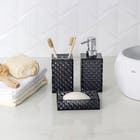 Kit Acessórios  para Banheiro Classic Fumê Haus Concept