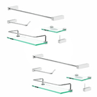 Kit Acessórios De Banheiro 2 Kits (10 Peças) 814pk2 Prátika