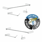 Kit Acessórios De Banheiro 2 Kits (6 Peças) 826pk2 Prátika