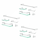 Kit Acessórios De Banheiro 3 Kits (15 Peças) 814pk3 Prátika