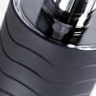 Kit Acessórios de Banheiro 4 Peças Plástico Wave Preto