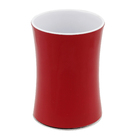 Kit Acessórios de Banheiro 4 Peças Aço Inox Stand Up Vermelho