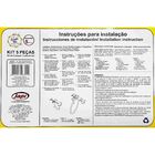 Kit Acessórios De Banheiro C/ 5 Peças Cromado Samba Fit Japi