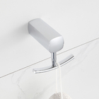 Kit Acessórios De Banheiro Cromado Luxo Porta Toalha Gancho e