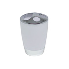 Kit Acessórios De Banheiro E Lavabo 6 Peças Com Lixeira Branco