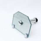 Kit Acessórios De Banheiro Em Vidro 8 Mm Colorido - Prata - R