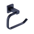 Kit Acessórios De Banheiro Lavabo 4 Peças Preto Fosco Luxo IK