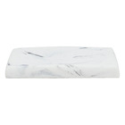 Kit Acessórios De Banheiro Lavabo 4 Peças Resina Marmorizado