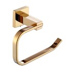 Kit Acessórios De Banheiro Lavabo 6 Peças Dourado Luxo IKAB02