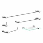 Kit Acessórios De Banheiro Metal Preto Fosco 2080OR Orion