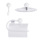 Kit Acessórios de Parede 3 peças JKSB3 Samba Branco Japi