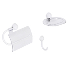 Kit Acessórios de Parede 3 peças JKSB3 Samba Branco Japi