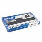 Kit Acessórios de Parede 5 peças em Metal e Vidro Preto Colorati VB Cristais