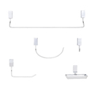 Kit Acessórios de Parede 5 peças em Metal Cromado Filipinas Sensea