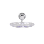 Kit Acessórios de Parede para Banheiro 5 Peças em Resina Termoplástica Transparente Rimini Aquaplas