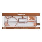 Kit Acessórios Gold Rose 5 Peças 2000 F24 Attic Quadra Lorenz