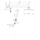 Kit Acessórios Lavatório Banheiro Completo Rose-gold Premium