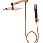 Kit Acessórios Lavatório Banheiro Completo Rose-gold Premium