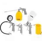 Kit Acessórios P/ Compressor De Ar C/ 5 Peças Kcv500 Vonder