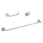 Kit Acessórios Para Banheiro 03 Peças Disco Cromado Deca