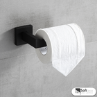 Kit Acessórios Para Banheiro Aço Inox 3 Peças Luxo Black