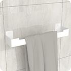 Kit Acessórios Para Banheiro Branco 5 Peças Elg