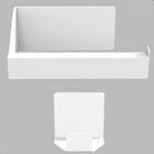 Kit Acessórios Para Banheiro Branco 5 Peças Master Slim Df