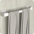 Kit Acessórios Para Banheiro Branco Adesivo 5pç Elg