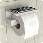 Kit Acessórios Para Banheiro Branco Adesivo 7pç Elg