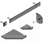 Kit Acessórios Para Banheiro Canto Fumê