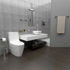 Kit Acessórios Para Banheiro com Prateleira Preto Troia