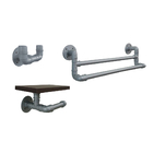 Kit Acessórios Para Banheiro Conjunto 3 Peças Porta Toalhas P