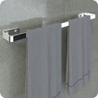 Kit Acessórios Para Banheiro Cromado 6 Peças