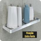 Kit Acessórios Para Banheiro Cromado 6 Peças.