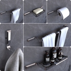 Kit Acessórios Para Banheiro Cromado Empire 6 Peças