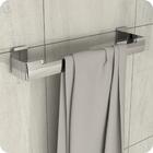 Kit Acessórios Para Banheiro Inox Com Adesivo 6 Peças Elg