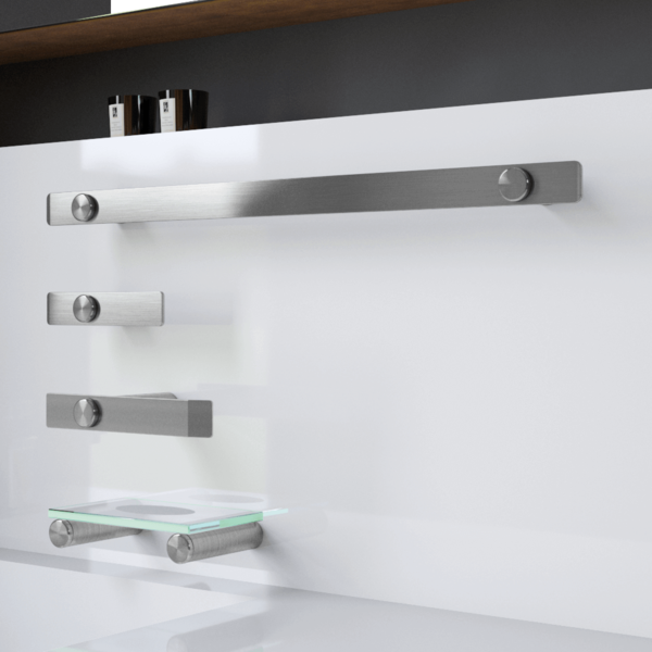 Kit Acessórios Para Banheiro Inox Decaluxo 103dx Grego Metal