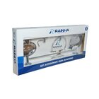 Kit Acessorios Para Banheiro Junior Cromado Cromado