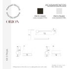 Kit Acessórios para Banheiro Orion Prata Alto Brilho Grego Me