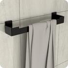 Kit Acessórios Para Banheiro Preto Adesivo 6pçs Elg