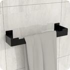 Kit Acessórios Para Banheiro Preto Fosco 4 Peças Elg