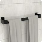 Kit Acessórios Para Banheiro Preto Fosco 6 Peças Elg