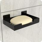 Kit Acessórios Para Banheiro Preto Fosco 6 Peças Elg