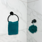 Kit Acessórios Para Banheiro Preto Fosco Inox 304 4 Peças Sup